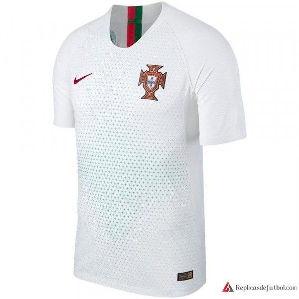 Tailandia Portugal Camiseta Seleccion Segunda equipación 2018 Blanco